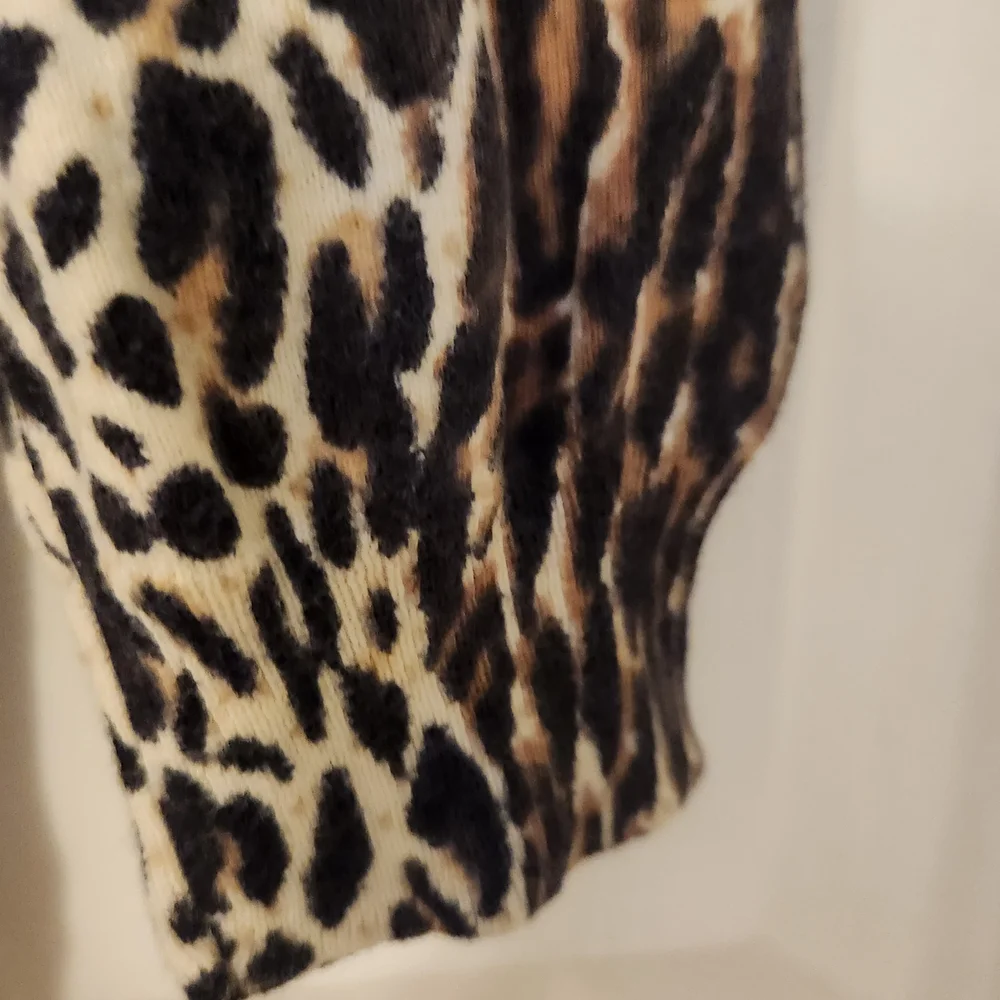 J. Crew Leopard Print Sweater
